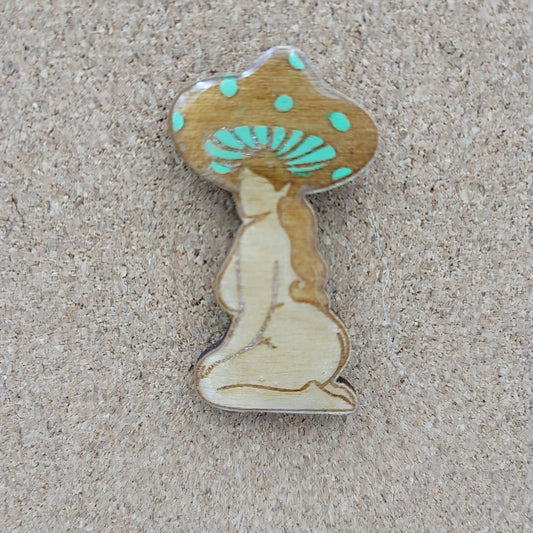 Mushroom 🍄 Goddess 4 Pin